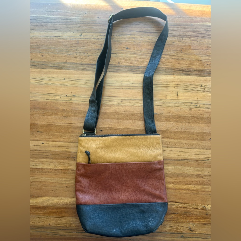 Alla Leather Arts Crossbody Bag